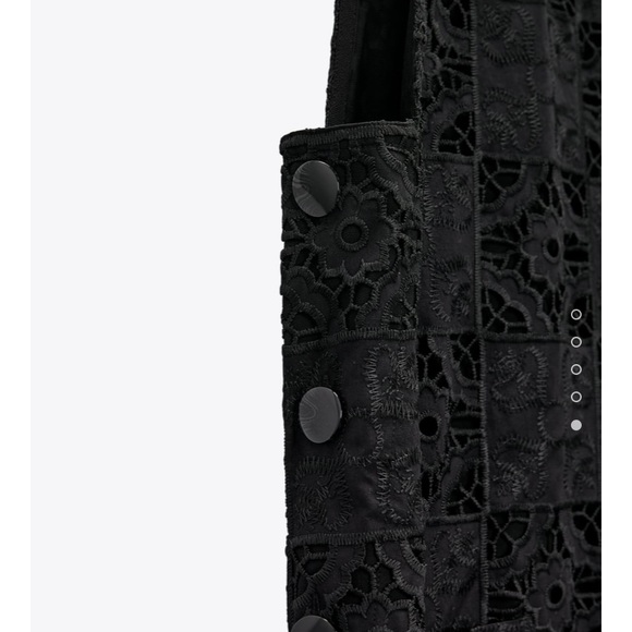 $130 limited edition embroidered openwork jumpsuit - Picture 4 of 5